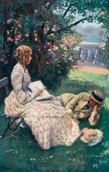 Illustration for Good Wives by Louisa M. Alcott